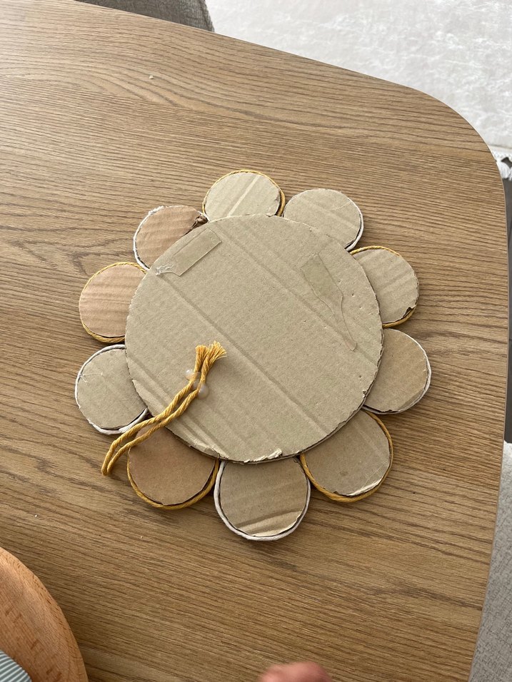 Bohem Tarzda Yuvarlak Hasır Supla duvar süsü - Görsel 5