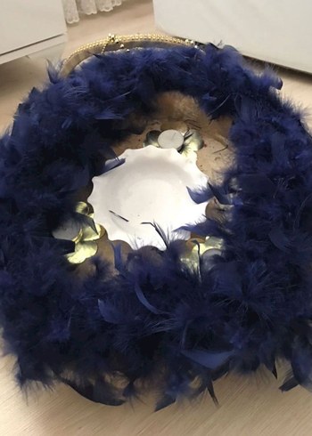 lacivert kina  tepsisi - Görsel 7