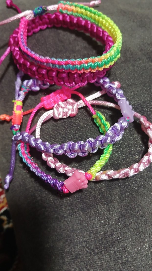 Renkli Elastik Bohem Bileklikler - Görsel 2