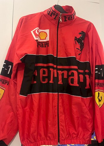 Diğer Ferrari Kirmizi F1 Ruzgarlik Ceket