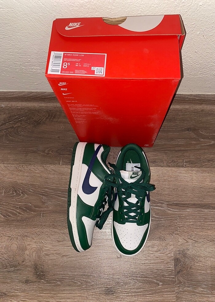 Nike dunk low gorge green - Görsel 2