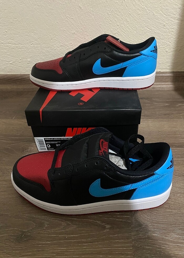 Air jordan 1 retro low og unc to chicago - Görsel 3