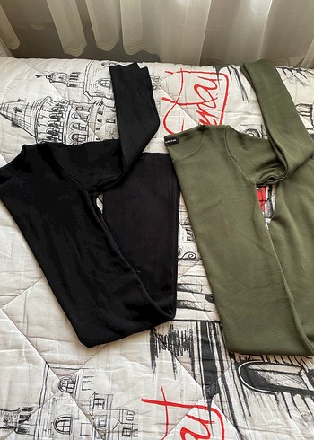 Karol ikili slim mini elbise - Görsel 2