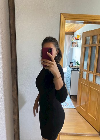 Karol ikili slim mini elbise - Görsel 6