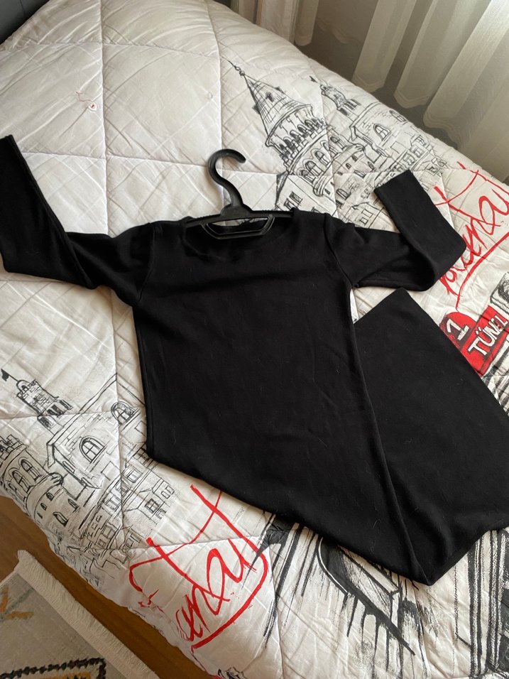 Karol ikili slim mini elbise - Görsel 4