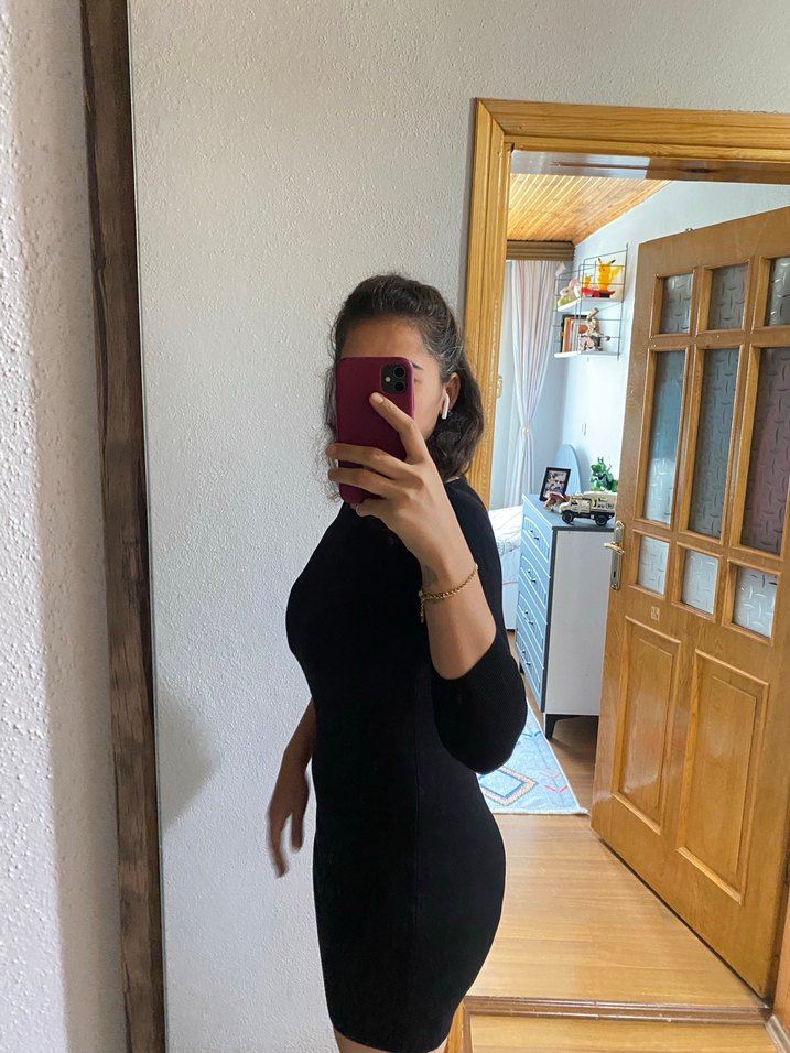 Karol slim mini elbise - Görsel 5