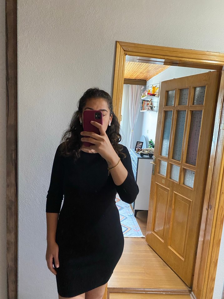 Karol slim mini elbise - Görsel 4