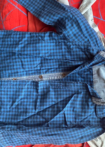 24-36 Ay Beden 4 adet ince sweatshirt bir gömlek