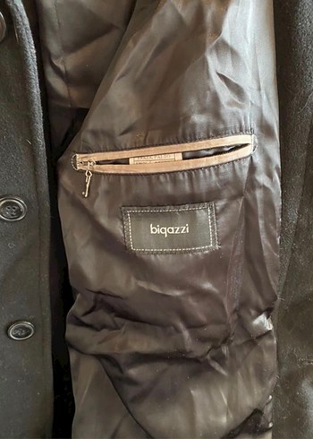 Siyah Uzun Salaş Erkek Kaban - Görsel 3