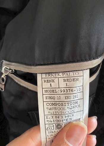 Siyah Uzun Salaş Erkek Kaban - Görsel 4