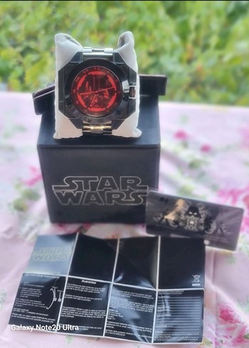 Star Wars Temalı Siyah Erkek Saat - Görsel 2