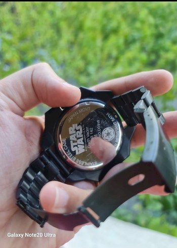 Star Wars Temalı Siyah Erkek Saat - Görsel 5