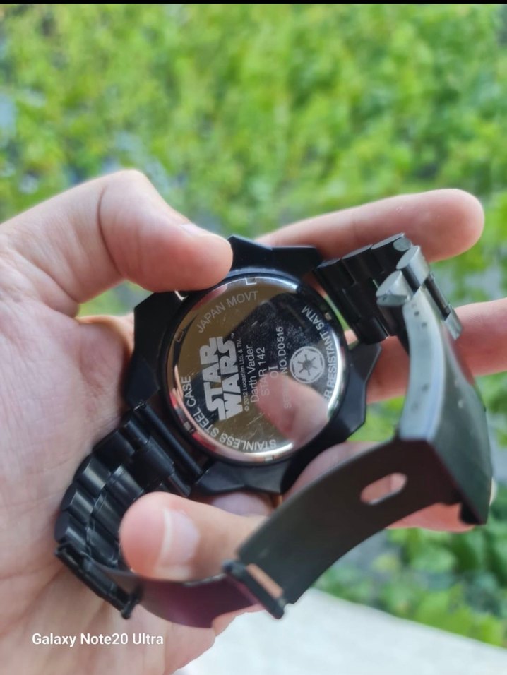 Star Wars Temalı Siyah Erkek Saat - Görsel 5