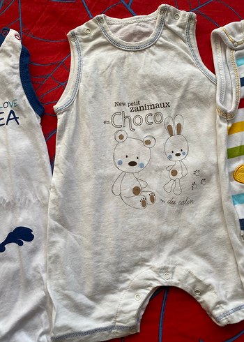 4 adet salopet tulum - Görsel 5