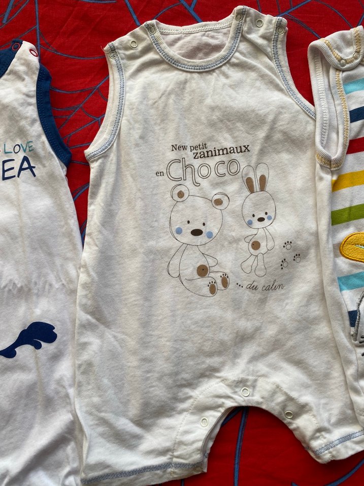 4 adet salopet tulum - Görsel 5