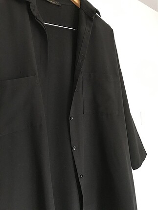 universal Beden siyah Renk Zara Gömlek