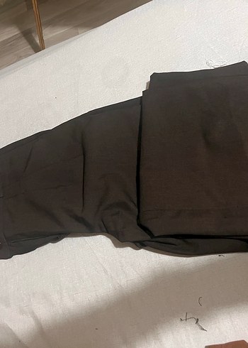 Trendyol & Milla TRENDYOLMILLA KOYU Kahverengi Kadın Midi Kumaş Pantolon