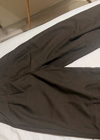 TRENDYOLMILLA KOYU Kahverengi Kadın Midi Kumaş Pantolon