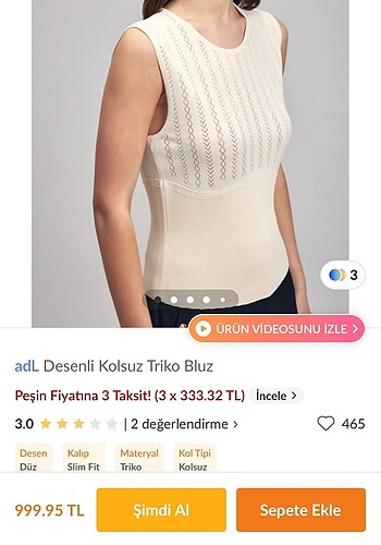 Adl desenli kolsuz triko bluz