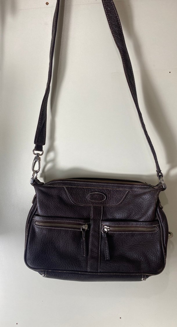 Tods Kahverengi Deri Kadın Çanta - Görsel 2