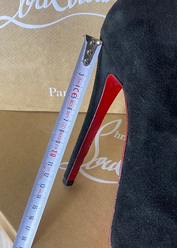 Siyah Süet Stiletto Topuklu Kadın Bot - Görsel 2