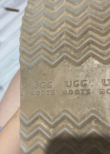 UGG orijinal  Süet Kürklü Kadın Dolgu Topuk Bot - Görsel 8