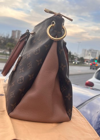 Deri Kahverengi Louis Vuitton Kadın Çanta - Görsel 3