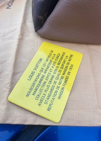 Deri Kahverengi Louis Vuitton Kadın Çanta - Görsel 9