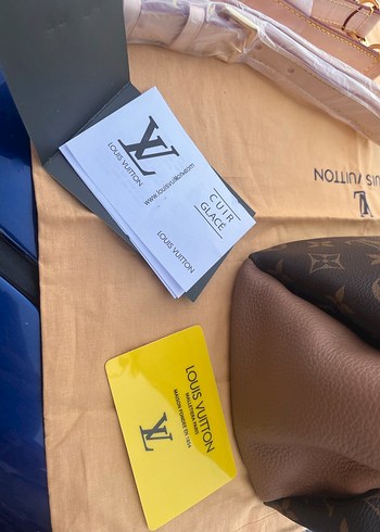 Deri Kahverengi Louis Vuitton Kadın Çanta - Görsel 8