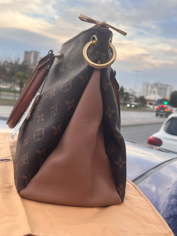 Deri Kahverengi Louis Vuitton Kadın Çanta - Görsel 3