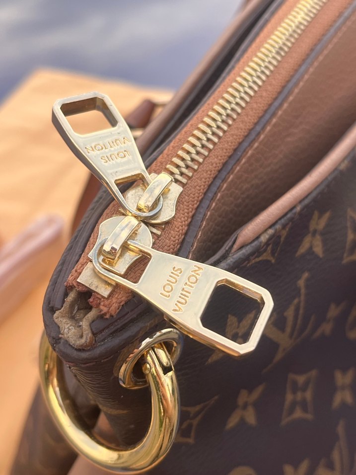 Deri Kahverengi Louis Vuitton Kadın Çanta - Görsel 4