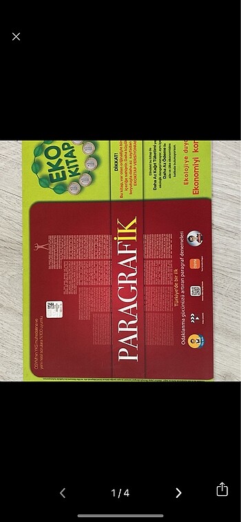 Tonguç paragraf kitabı paragrafik