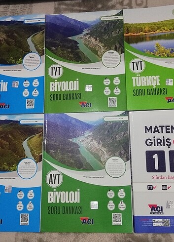 Açı yayınları tyt ayt test kitabı 