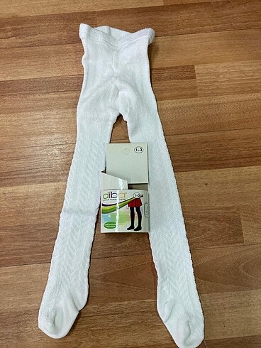 Çocuk bambu külotlu çorap