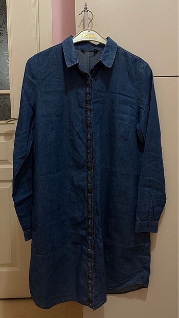 Denim/ jean / kot gömlek - Görsel 4