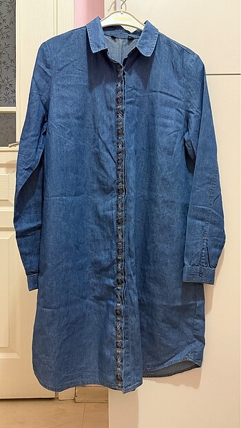 Denim/ jean / kot gömlek - Görsel 5