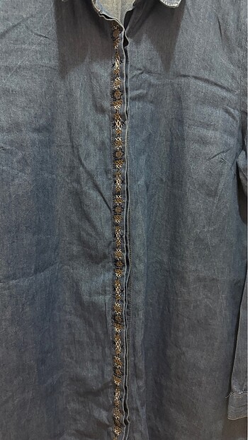 Denim/ jean / kot gömlek - Görsel 6