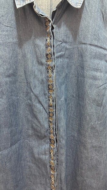 Denim/ jean / kot gömlek - Görsel 7