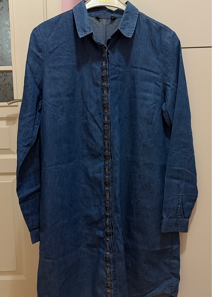 Denim/ jean / kot gömlek - Görsel 3