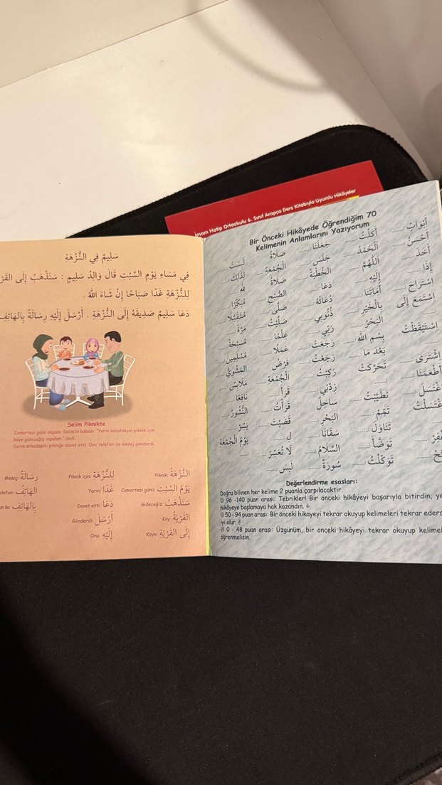 Selim Tanışıyor ve Piknikte - Arapça Çocuk Kitapları - Görsel 4