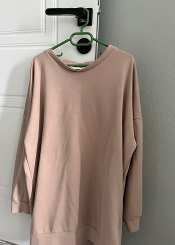 Bej Kadın Sweatshirt - Görsel 4