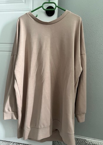 Bej Kadın Sweatshirt - Görsel 2