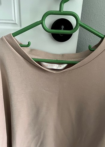 Bej Kadın Sweatshirt - Görsel 3