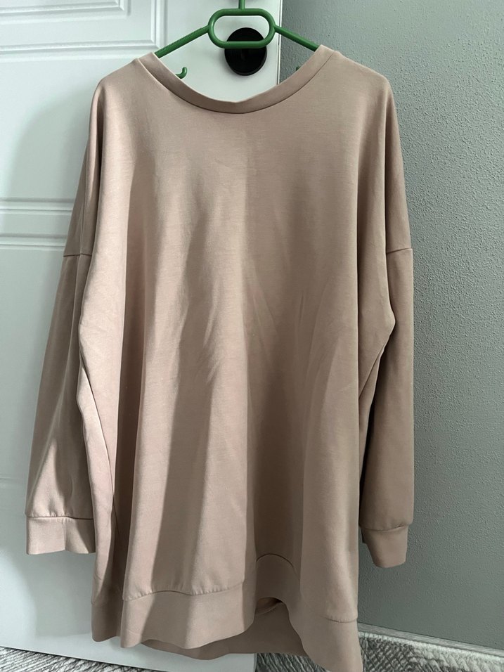 Bej Kadın Sweatshirt - Görsel 2