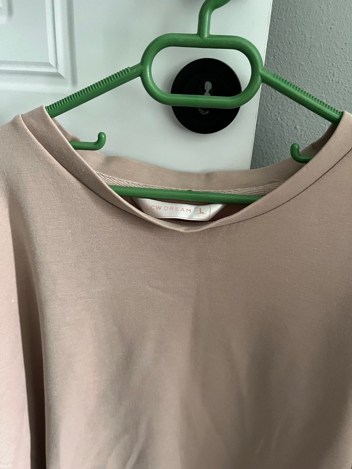 Bej Kadın Sweatshirt - Görsel 3