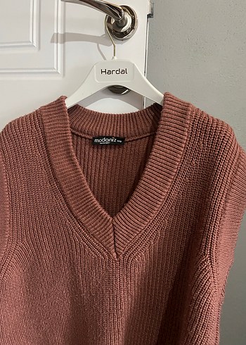 V Yaka Süveter - Görsel 3