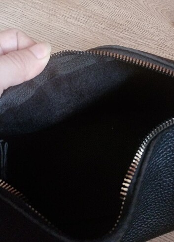 Siyah askılı silindir çanta - Görsel 7