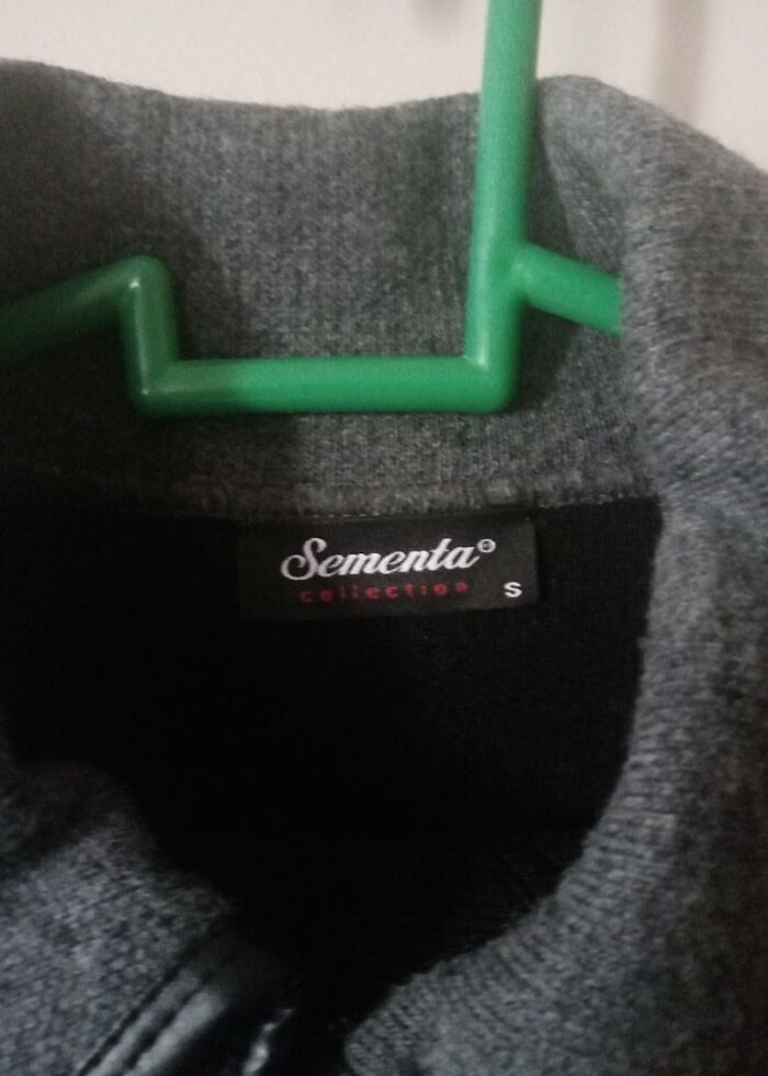 Sementa yünlü ceket - Görsel 3