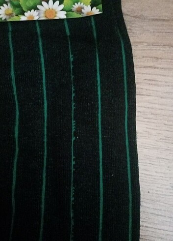 Çizgili dizaltı çorap - Görsel 5