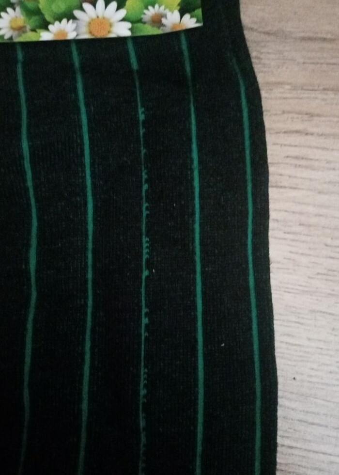 Çizgili dizaltı çorap - Görsel 5